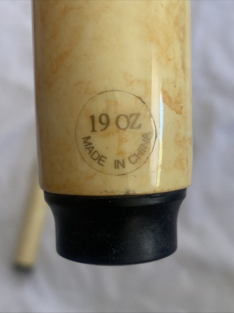 Pool Queue Black Handle Sun Diamond 19 Ounces
