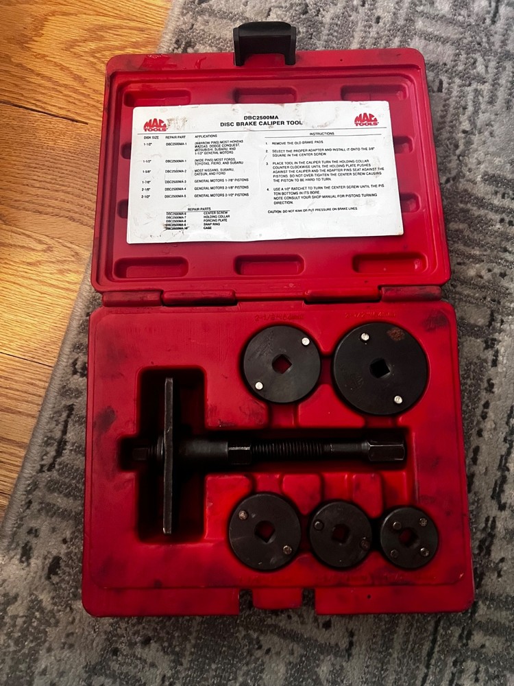 mac tools disc brake caliper set