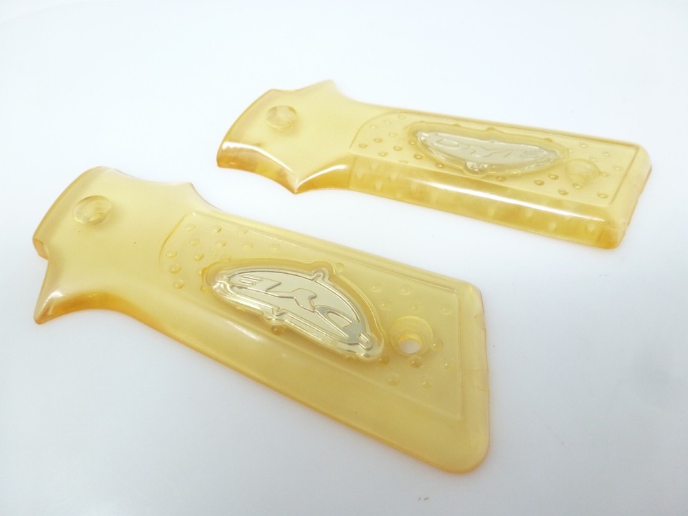 NICE DYE CLEAR GRIP PANELS 45 TRIGGER FRAME AUTOCOCKER BOB LONG SHOCKER ION PB