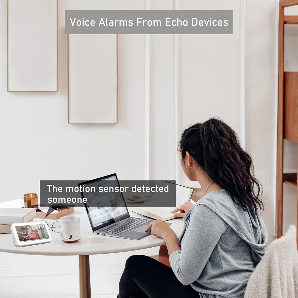 5 Zigbee Wireless Motion Sensor Detector for Alexa Smart Home Assistant Hubitat