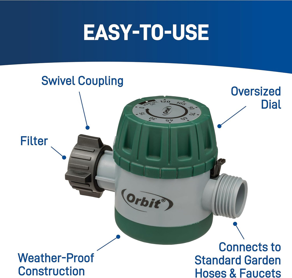 Mechanical Watering Hose Timer, 62034