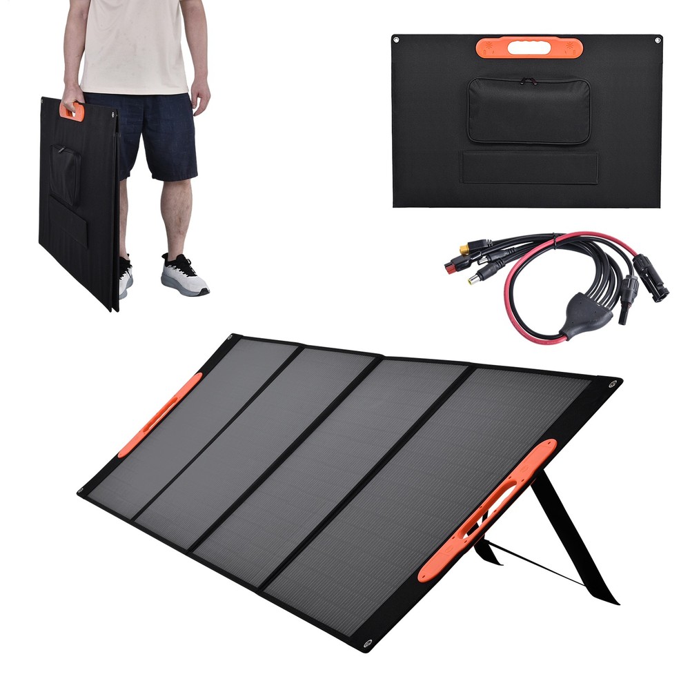 400W Foldable Solar Panel High-Efficient PV for Power Station Generator
