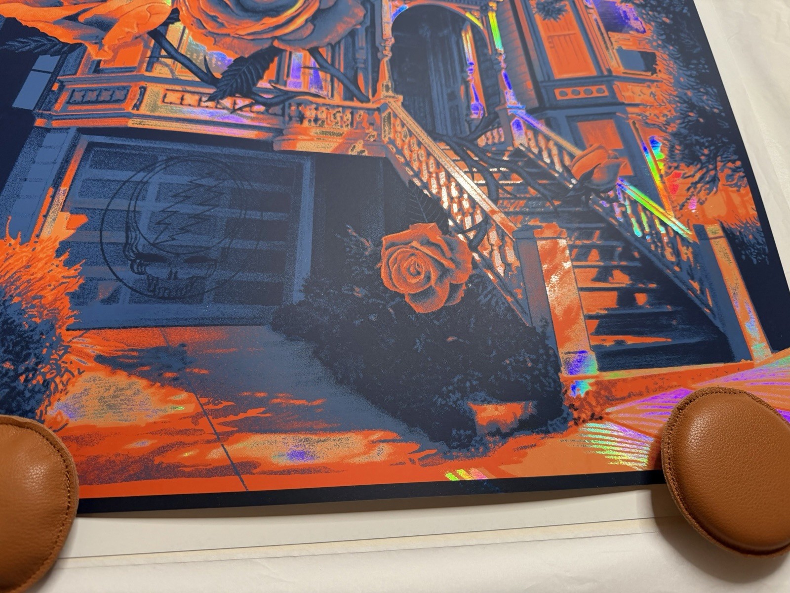 Paul Kreizenbeck "Grateful Dead" Rainbow Foil Variant Poster LE /50 MINT 💀🔥