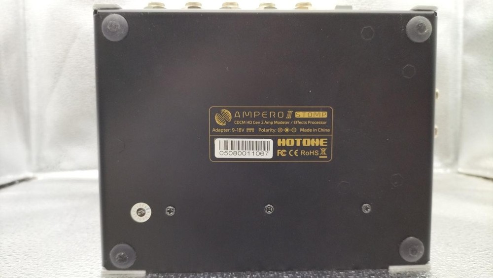 HOTONE AMPERO II STOMP MULTI-EFFECTOR 107397