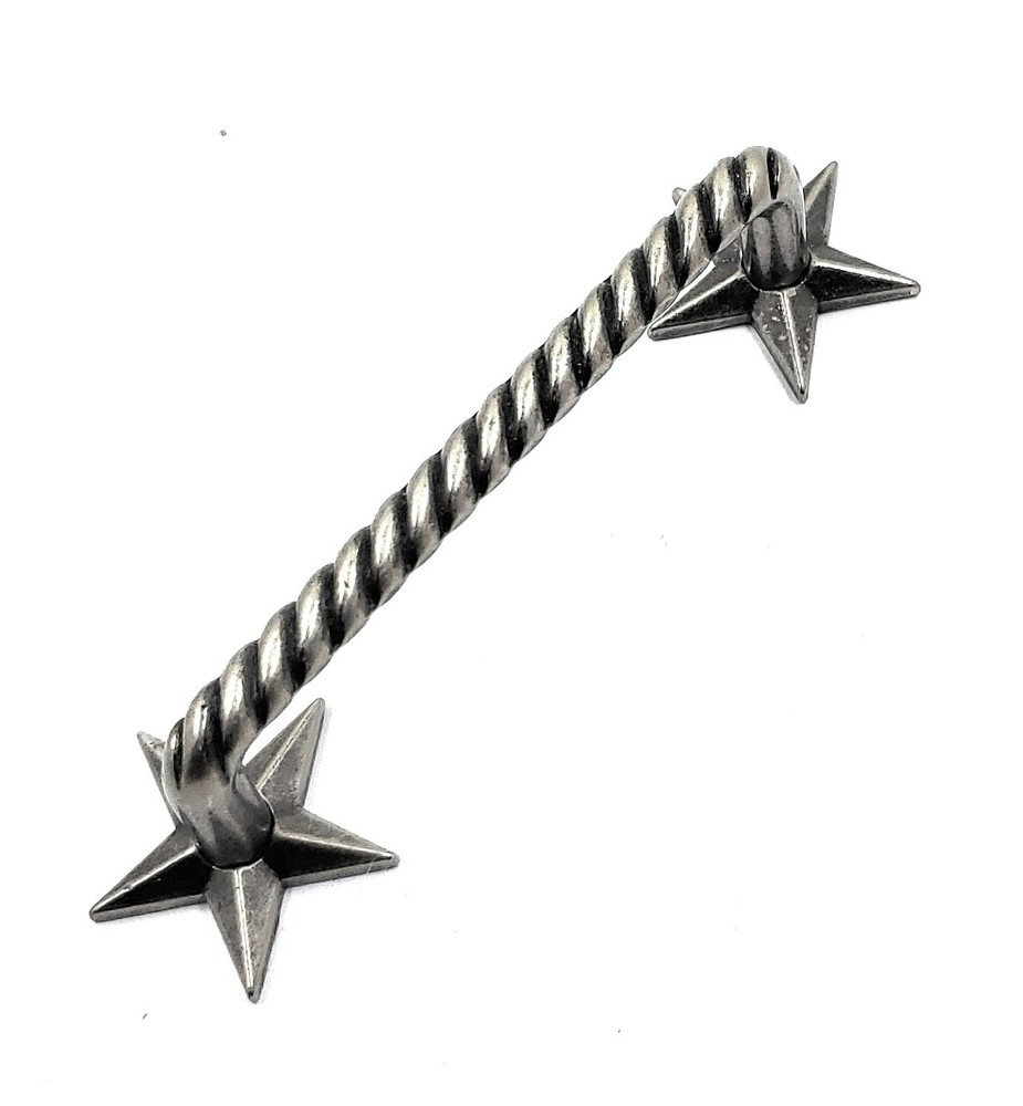 Star Rope Cabinet Drawer Pull Door Handle Western Texas Kitchen Hardware Decor