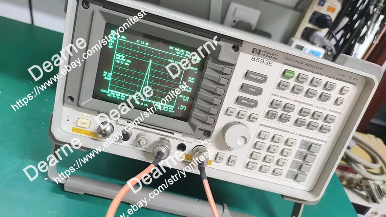 agilent HP8593E spectrum analyzer /nice and working condition