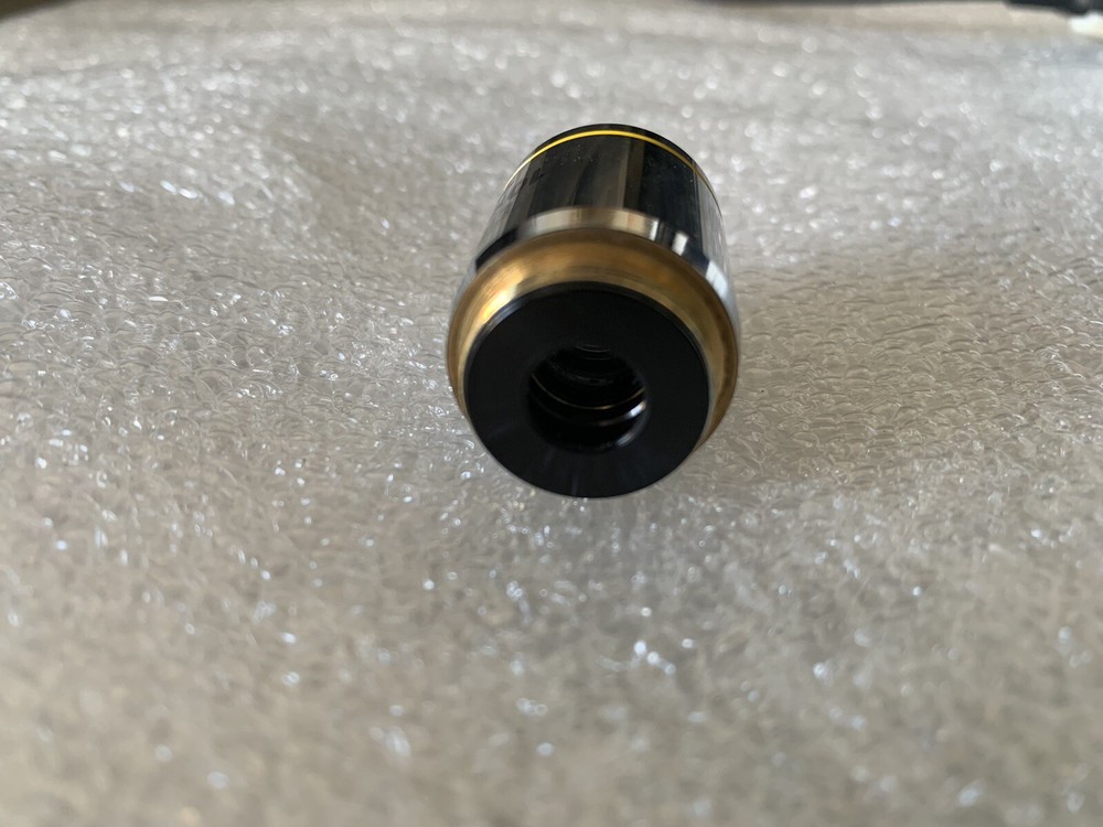 AmScope E Plan 10x/0.25 ♾/1.2 MICROSCOPE OBJECTIVE LENS *FREE SHIPPING!*