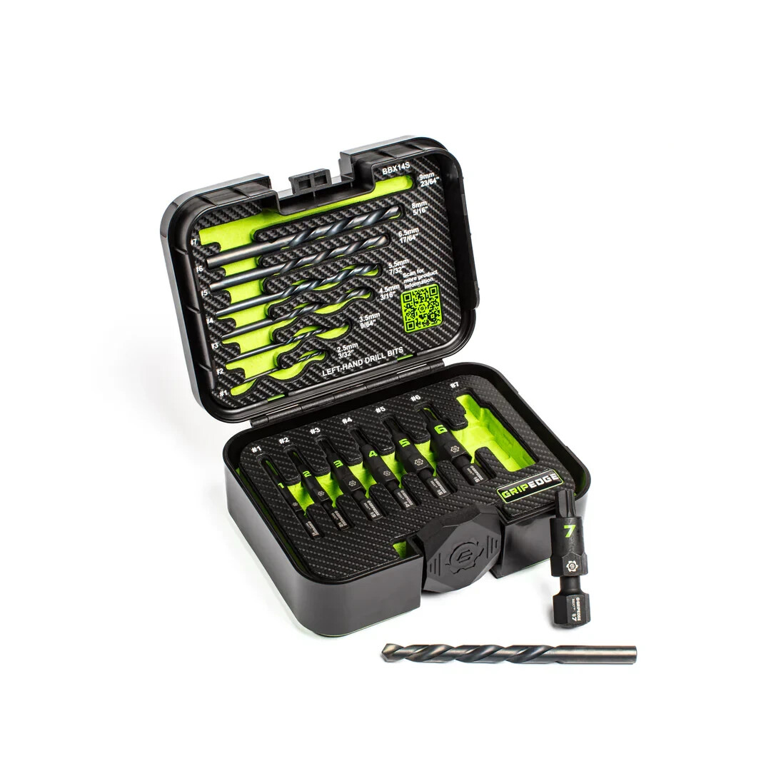 Grip Edge BBX14S G-FORS Bolt Extractor Set 14-PC