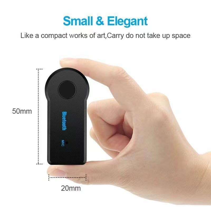 Bluetooth Transmitter Receiver Wireless Adapter: 3.5mm Aux Jack Stereo Audio ...