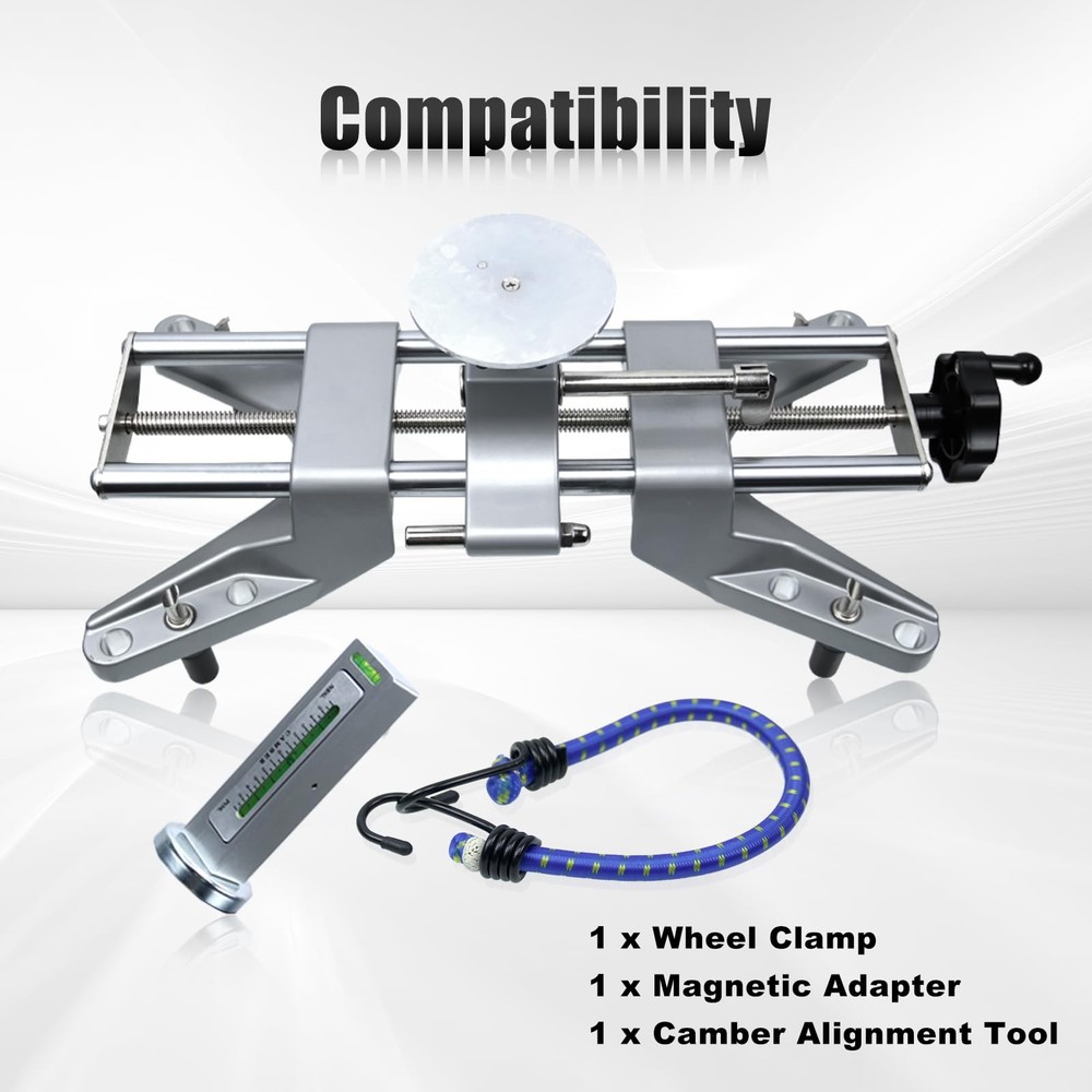 Wheel Alignment Tool - Camber Alignment Tool & Wheel Alignment Tool with 1Pair