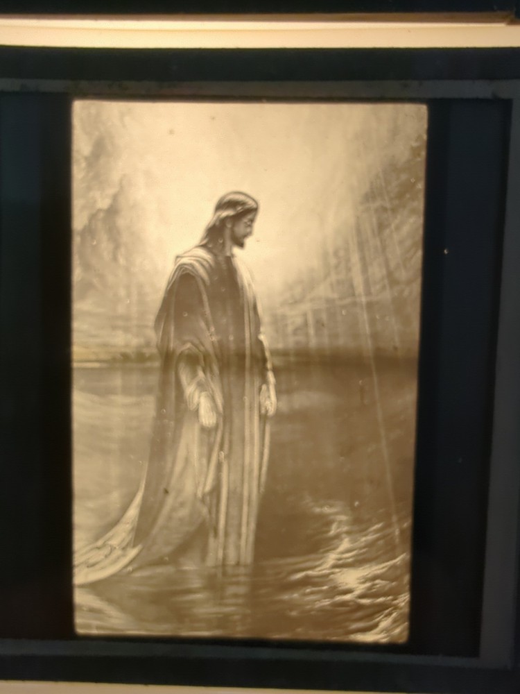 Six Lantern Slides Religious