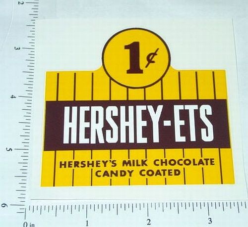 1 Cent Hershey-Ets Vend Sticker V-46