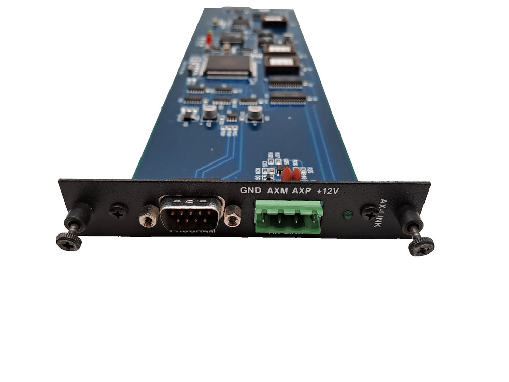 Phast/AXM AX-LINK Emulation Output Card Interface Rev 1.1