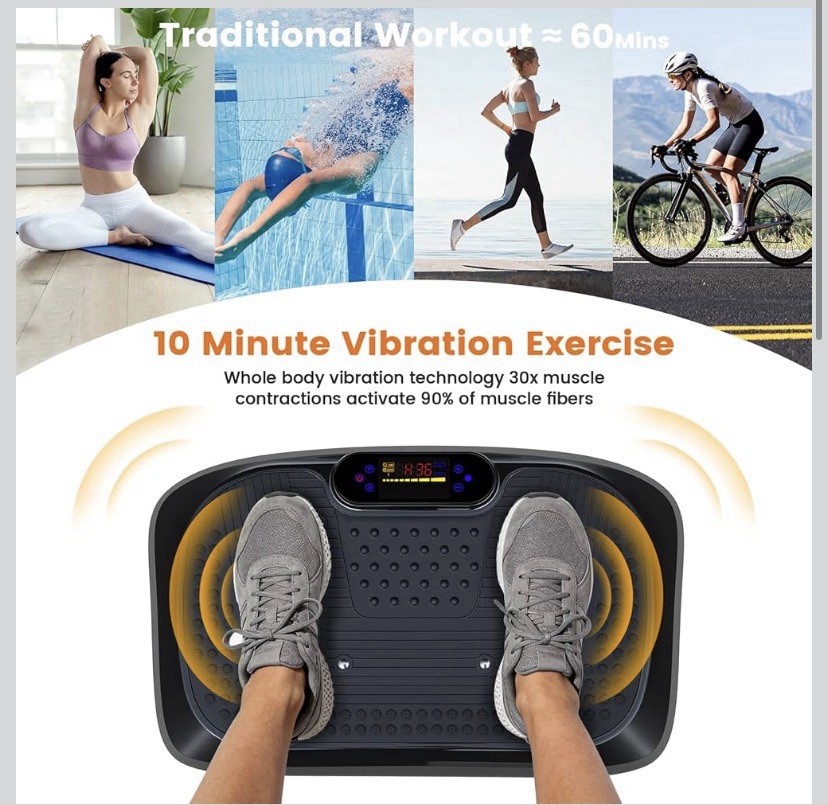 Vibration Plate Exercise Machine