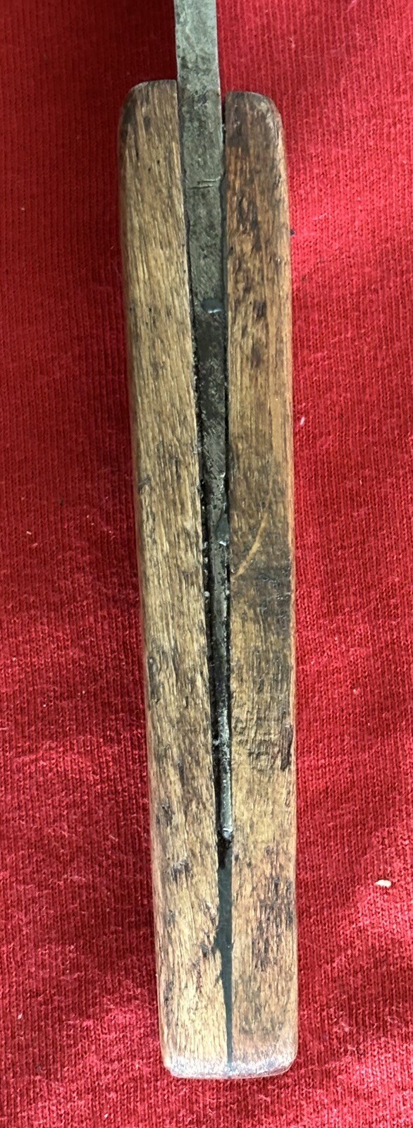 STACEY BROTHERS - CIVIL WAR ERA SHEFFIELD 1800’S - CUT DOWN KNIFE - ANTIQUE