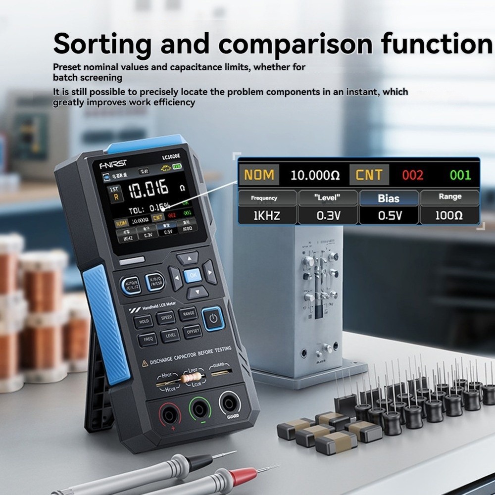 LC1020E Digital Bridge Tester for Resistance Capacitance Inductance3061