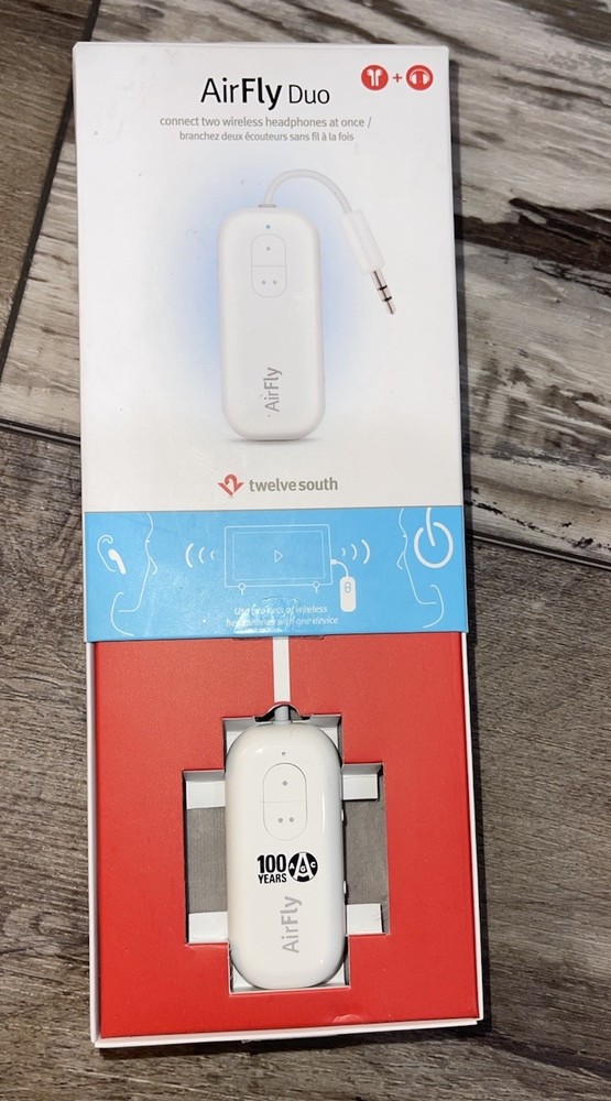 New Twelve South AirFly Duo Wireless Transmitter - White
