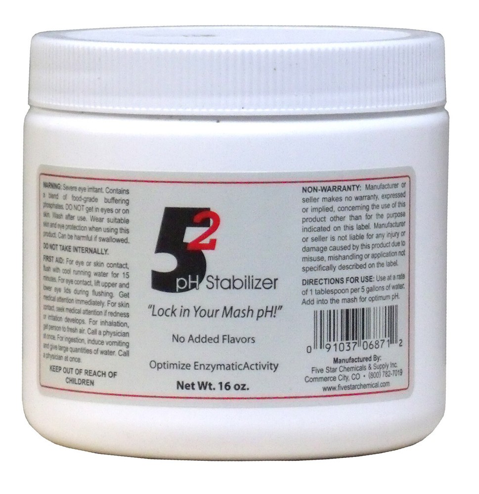 Five Star 5.2 pH Stabilizer - 1 lb