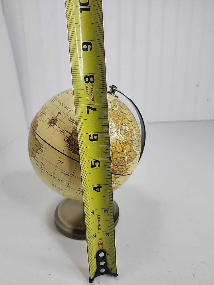 Table Top World Globe Decorative Desk Decor Tabletop Display