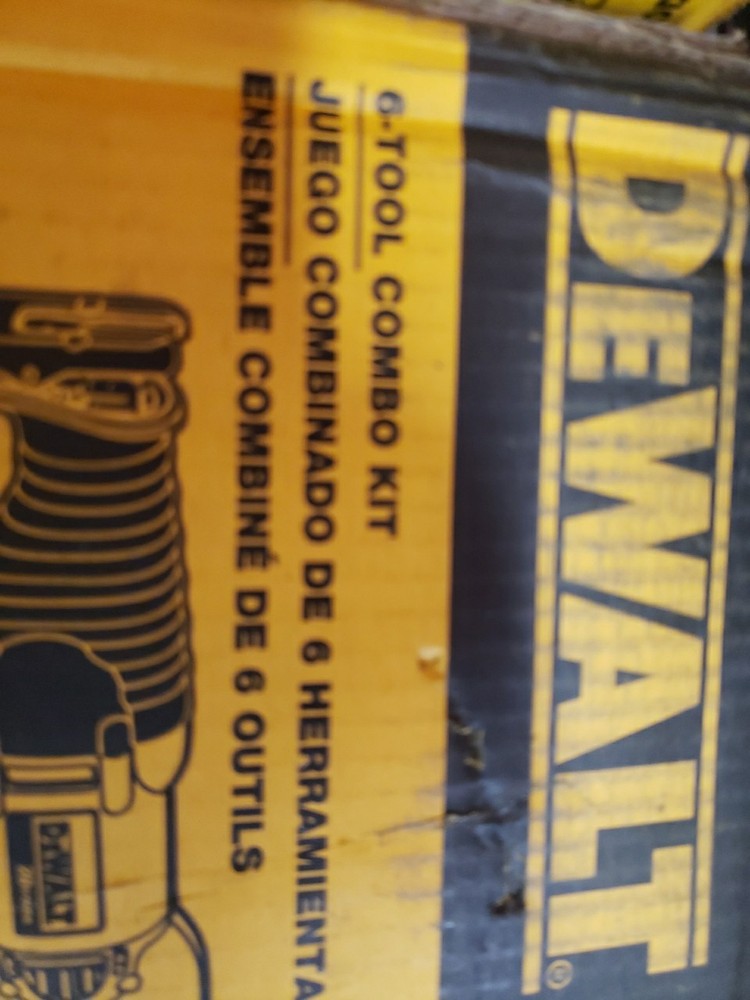 DEWALT 20V MAX Combo Kit, Power Tool Combo Kit, Compact 6-Tool (DCK620D2)