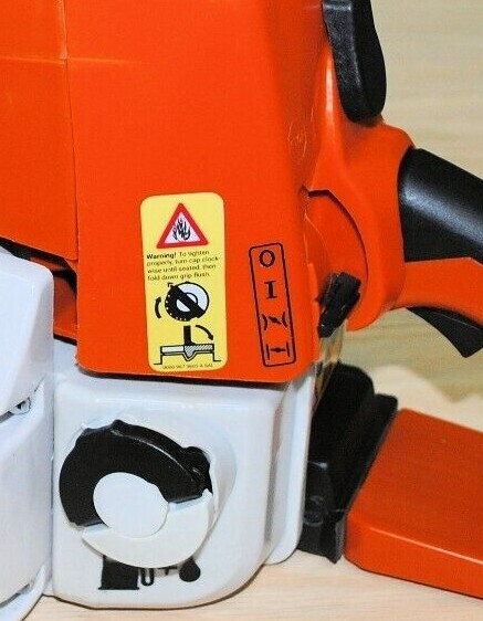 Stihl Choke Position/Selector Vinyl Decal / Sticker