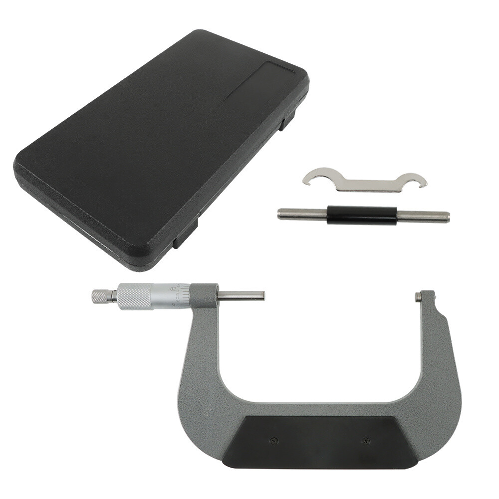 4-5" .0001" Carbide Tipped Precision Micrometer Outside Micrometer
