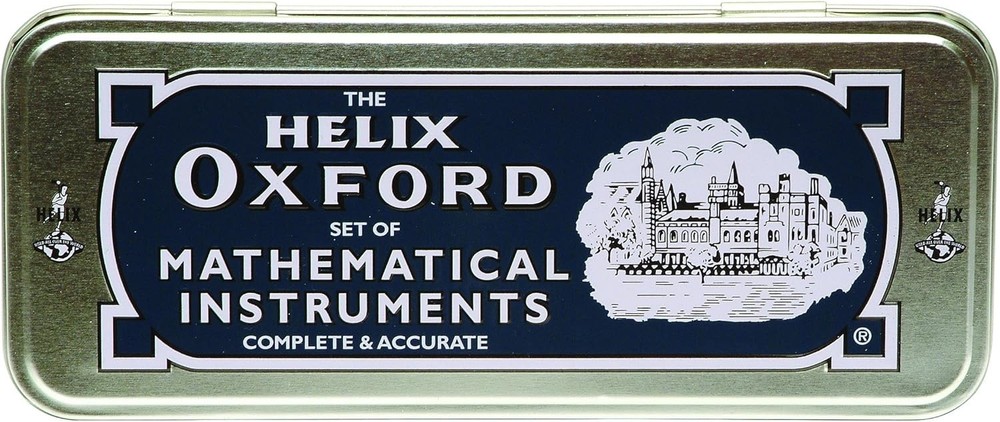 Oxford Maths Set with Storage Tin