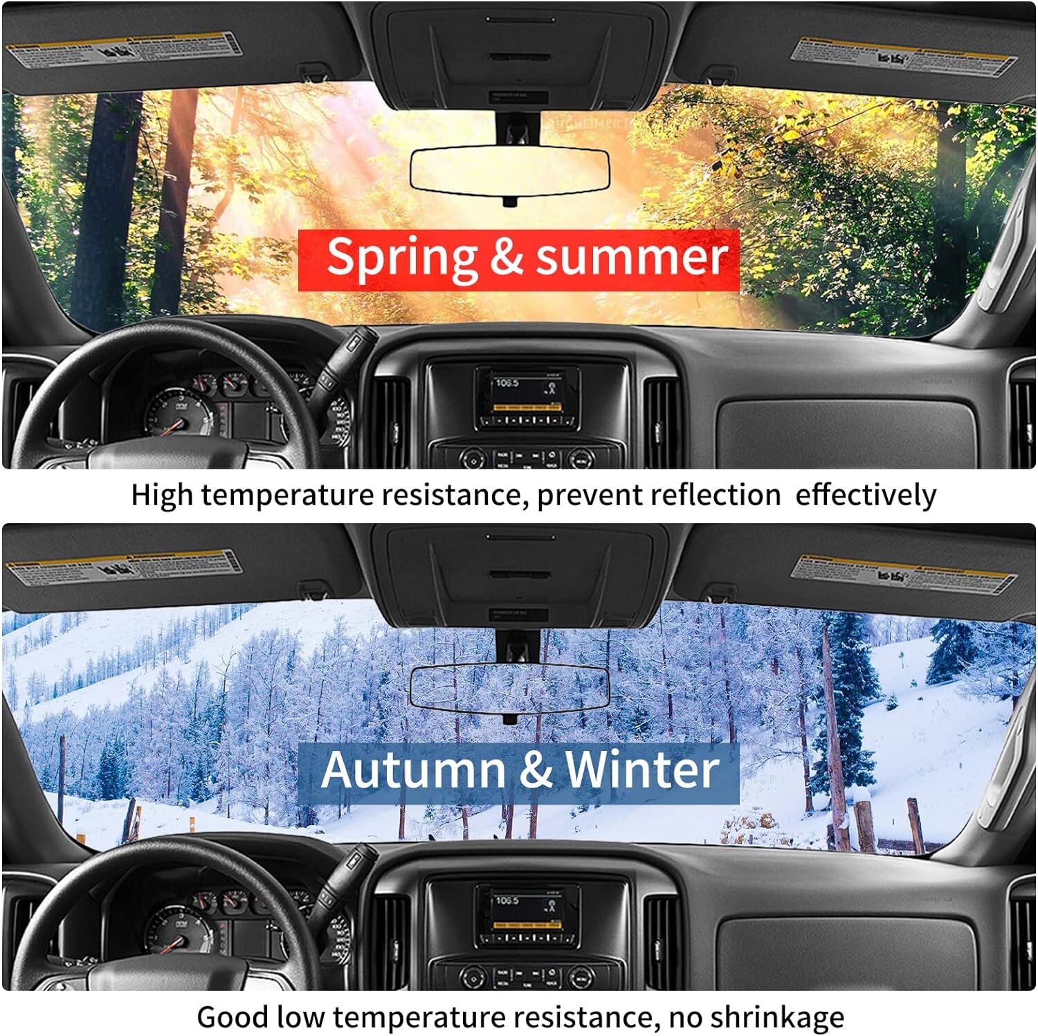 For 2007-2013 Chevy Silverado GMC Sierra Cab Dashboard Cover Dash Mat Pad Black