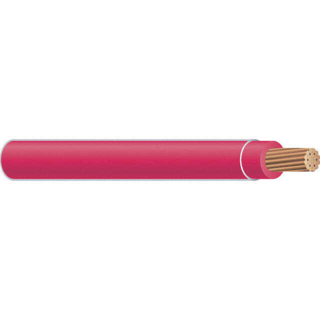 #6 Cerro Stranded THHN Copper Wire Red