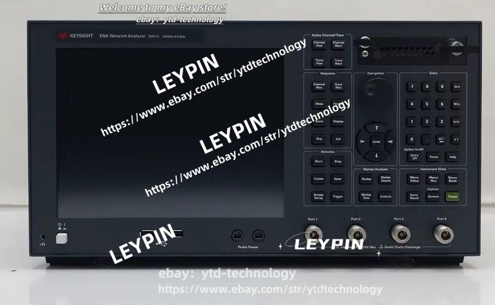 1pcs keysight E5071C 4port 8.5GHz ENA Network Analyzer#ytd