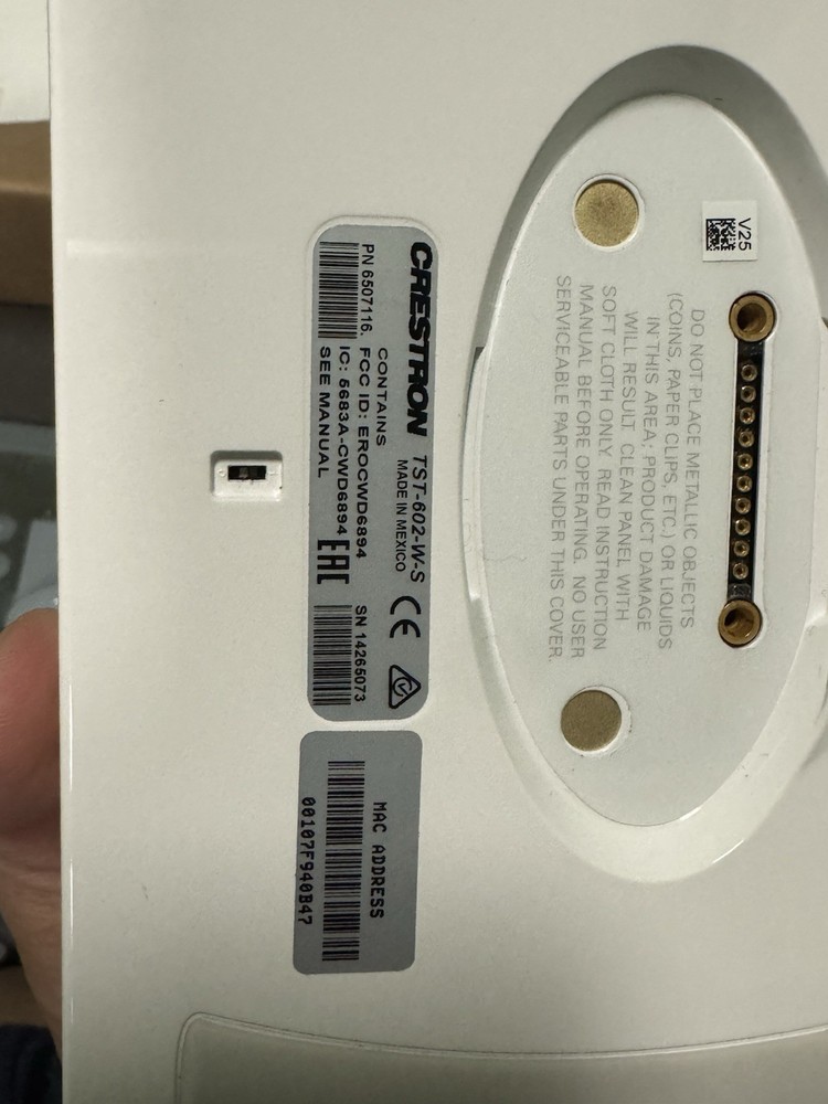 Crestron DM-MD8X8 DigitalMedia Switcher + Touch Panel + AV Modules Bundle