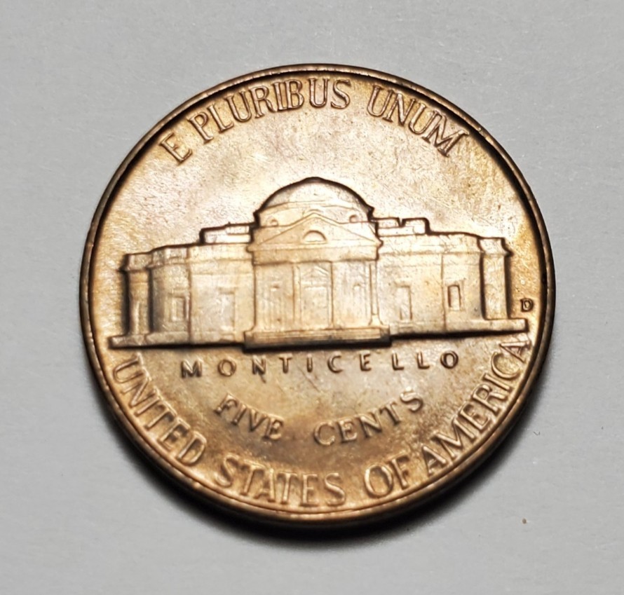 1950 D JEFFERSON NICKEL UNC #C10040
