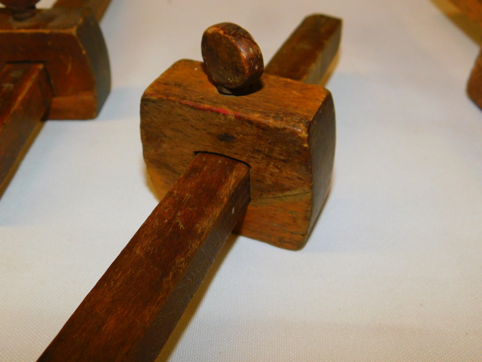 LOT of 3 Vtg Wooden Mortice Marking Gauge Guide Ruler SCRIBE Tool STANLEY No 65