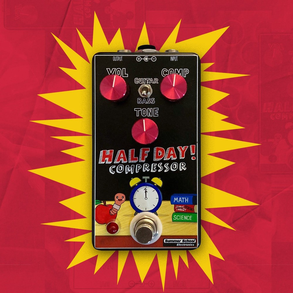 Summer School Electronics Half Day Compressor Pedal