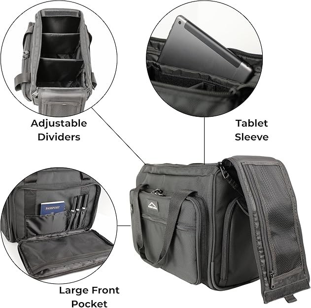 Flight Level Pilot Bag, Flight Case, Crew Bag, Aviation, EFB