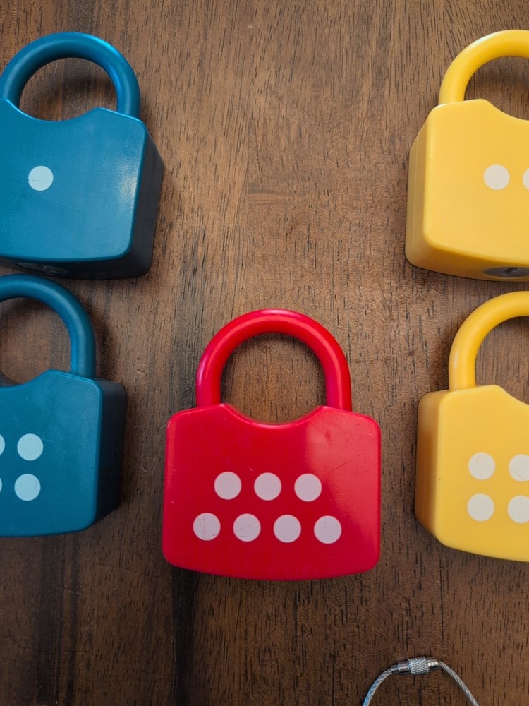 Number Learning Locks & Keys Educational Learning Incomplete *Missing Lock #2*