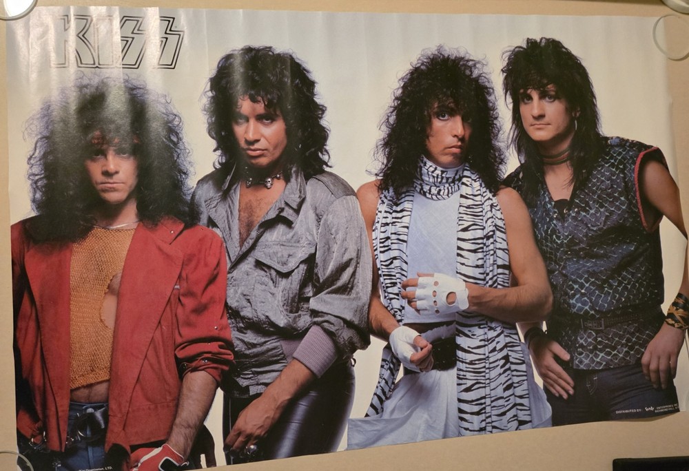 1984 KISS BAND POSTER