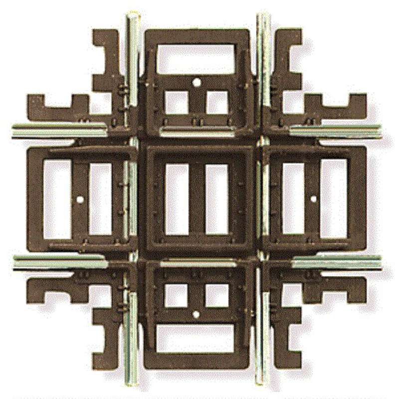 HO Code 83 90º Crossing