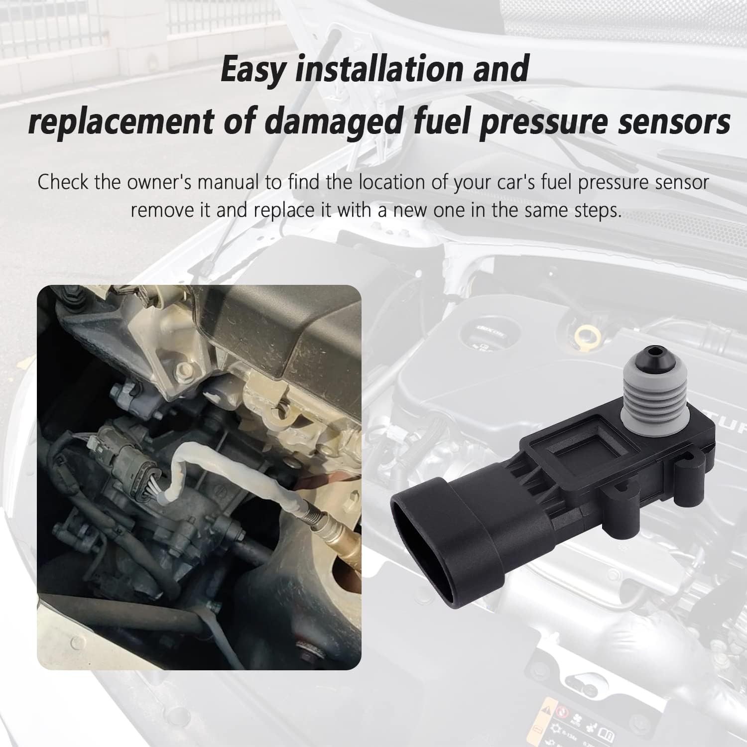 Fuel Tank Pressure Sensor OEM#16196060,16238399,12219388,Fuel Pressure for GMC