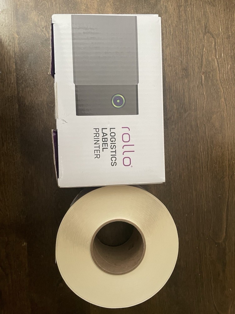 Rollo Logistics Label Printer with Blank Shipping Label Roll