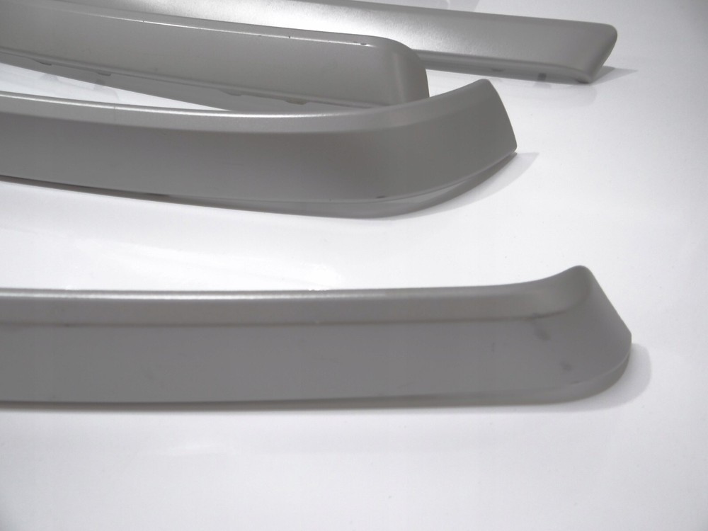 BMW 3 E90 E91 Silver Interior Trim Kit CIC Center Console Moldings Covers LHD