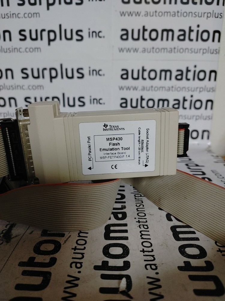 TEXAS INSTRUMENTS MSP430 MSP-PFET430IF FLASH EMULATION TOOL WOW!!