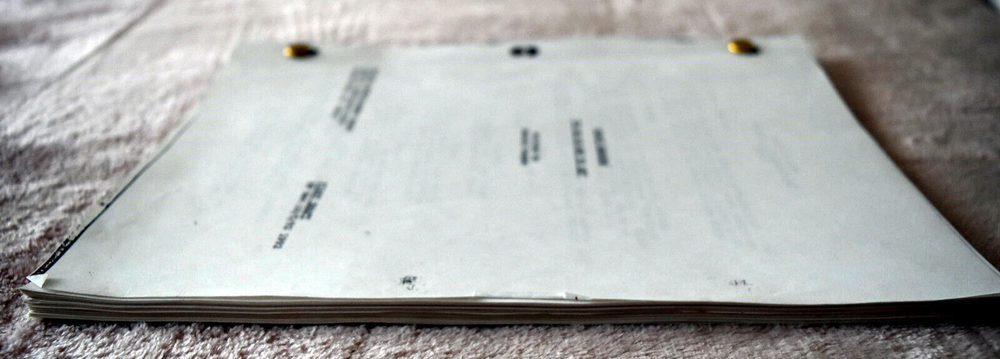 Original Space Rangers " To Be or Not To Be " First Draft 10/5/1992 Script