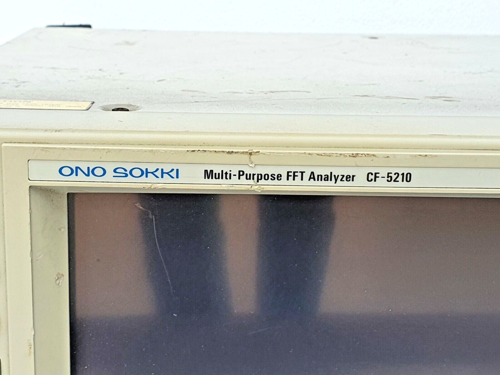 ONO SOKKI CF-5210 Multi-Purpose FFT Analyzer