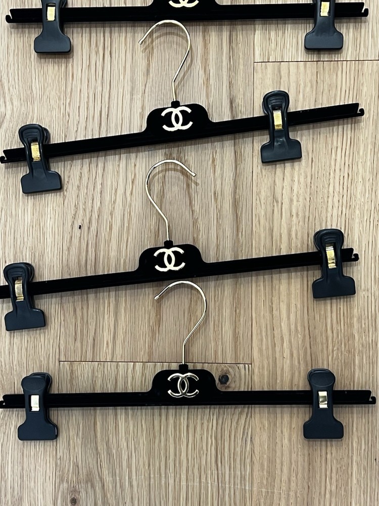 5 Authentic CHANEL Hangers Skirts & Pants Set