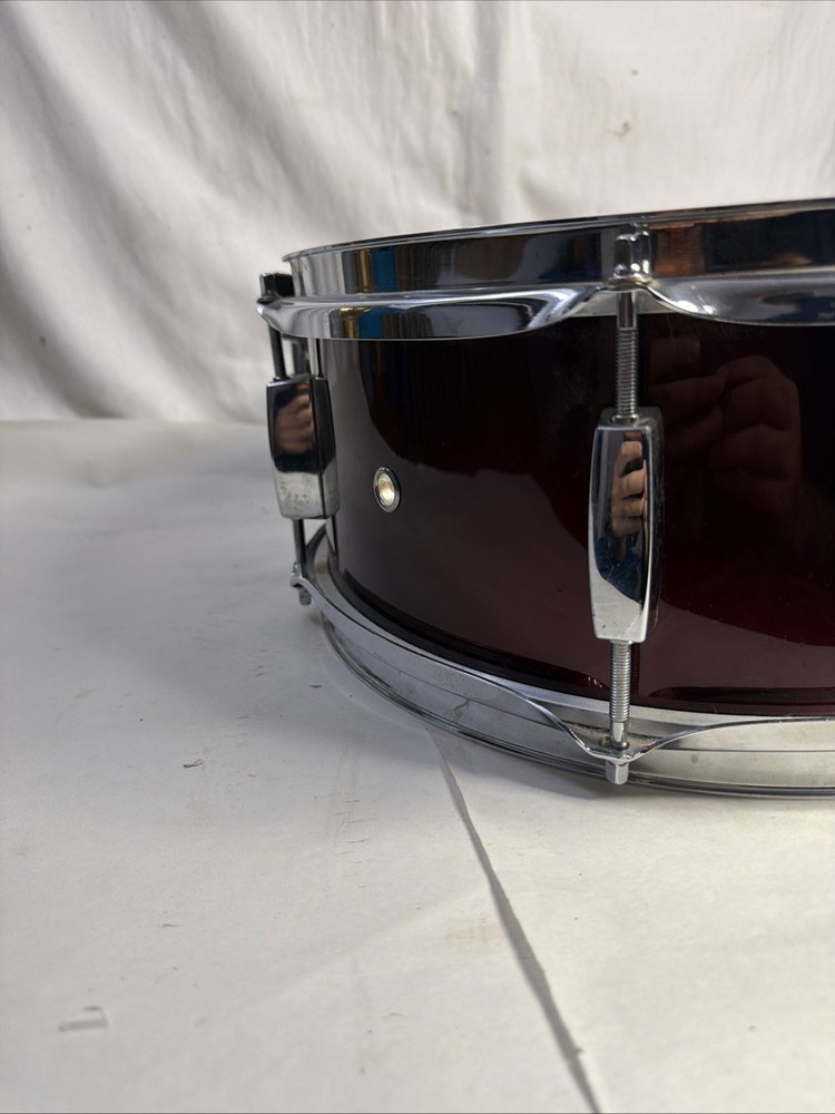 GP Dark Red Snare Drum 14 inch