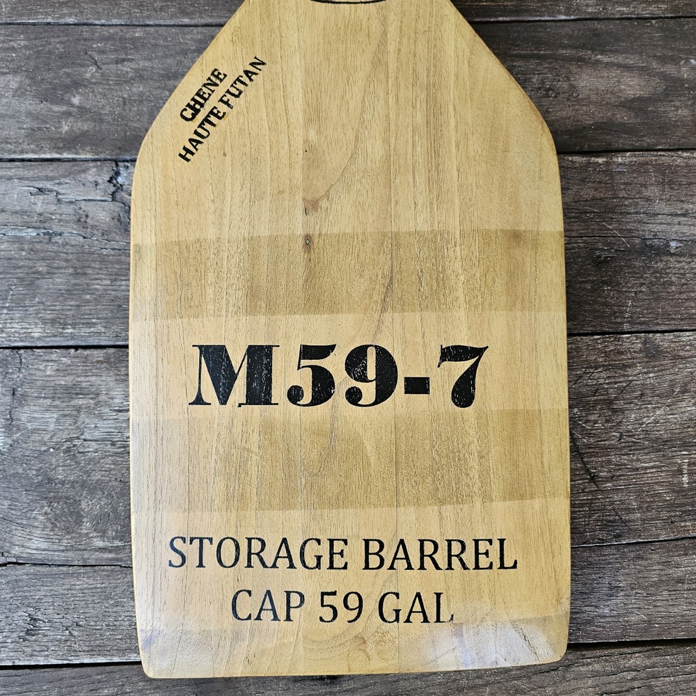 Wine Stave Server Bottle Shaped Wall Decor