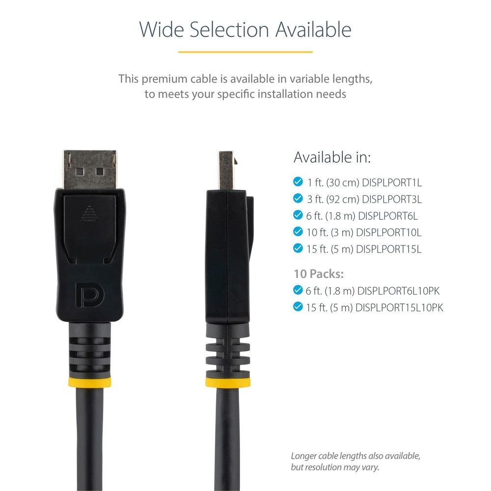 1 ft DisplayPort 1.2