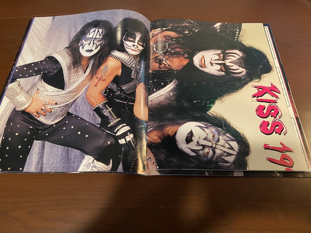 KISS Worldwide Tourbook - 1997 Tour Book w/ Poster