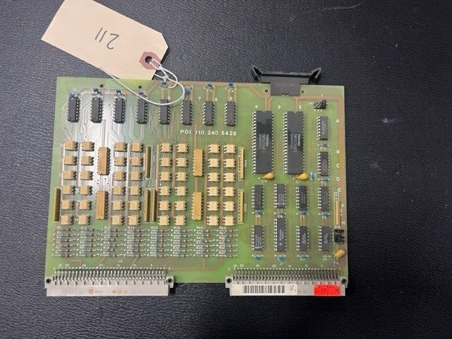 Netstal POI 110.240.5428 Interface Circuit Board (#211)